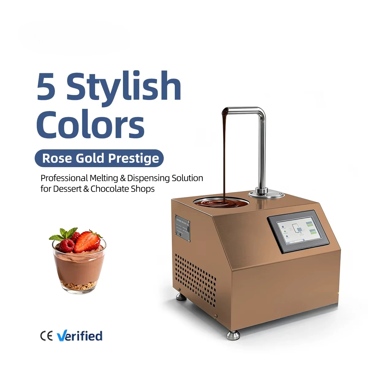 LST 5.5 L Capacity New Design Chocolate Dispensing Melting Equipment Pot Electric Tempering Machine Chocolate Tap Machine
LST 5.5 L Capacity New Design Chocolate Dispensing Melting Equipment Pot Electric Tempering Machine Chocolate Tap Machine