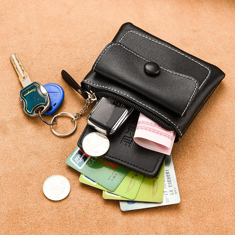 1PC Vintage Business Mini Card Wallet PU Leather Small Zipper Hasp Coin Pouch Key Holder Money Change Purse Gift for Women Men
1PC Vintage Business Mini Card Wallet PU Leather Small Zipper Hasp Coin Pouch Key Holder Money Change Purse Gift for Women Men