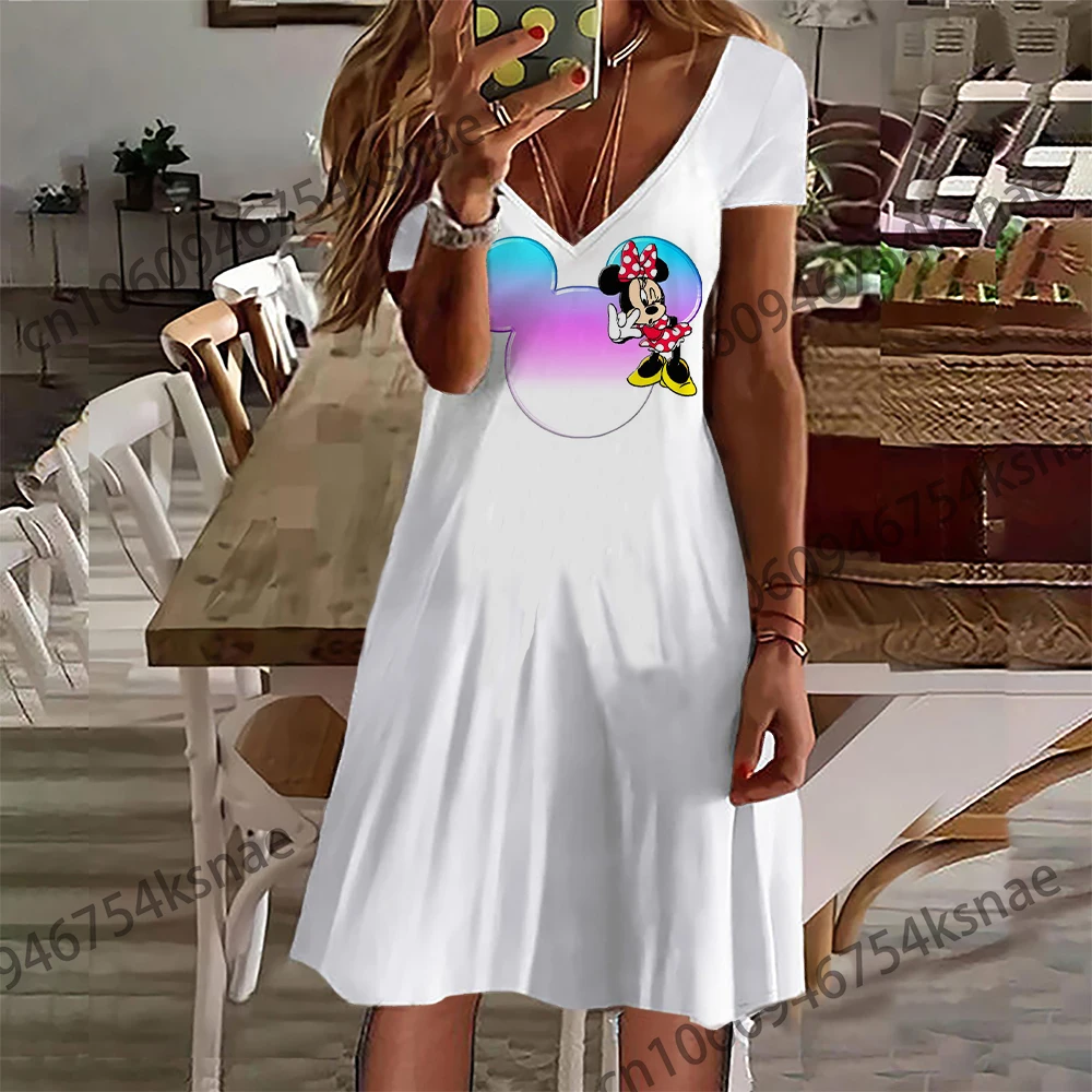 Disney V Neck Clothes for Summer Woman Dresses 2022 Year Fashion Maxi Dresses for Women High Quality Boho Clothing Chic Point
Disney V Neck Clothes for Summer Woman Dresses 2022 Year Fashion Maxi Dresses for Women High Quality Boho Clothing Chic Point