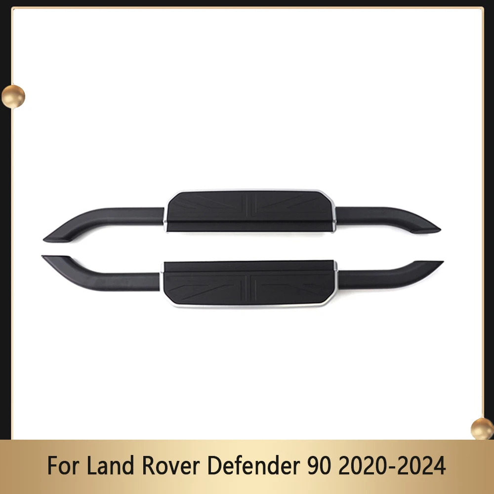 High Quality Fixed Side Step For Land Rover Defender 90 2020-2024 Present Running Car Side Step With Flag Logo Car Parts
High Quality Fixed Side Step For Land Rover Defender 90 2020-2024 Present Running Car Side Step With Flag Logo Car Parts