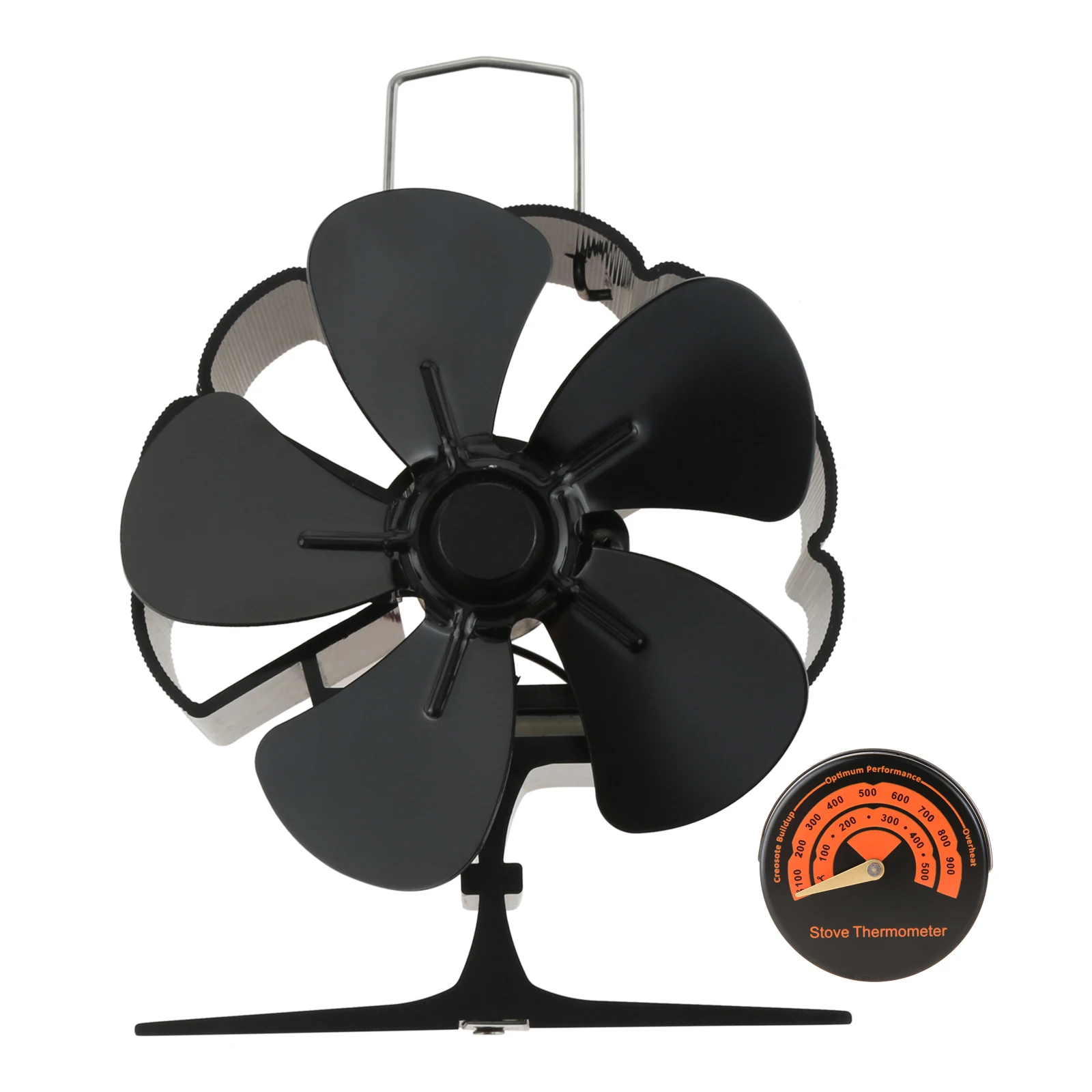5-Blade Heat Powered Stove Fan Blade Replacement Parts Quiet Eco Friendly Heat Circulation Blade for Fireplace Fan
5-Blade Heat Powered Stove Fan Blade Replacement Parts Quiet Eco Friendly Heat Circulation Blade for Fireplace Fan