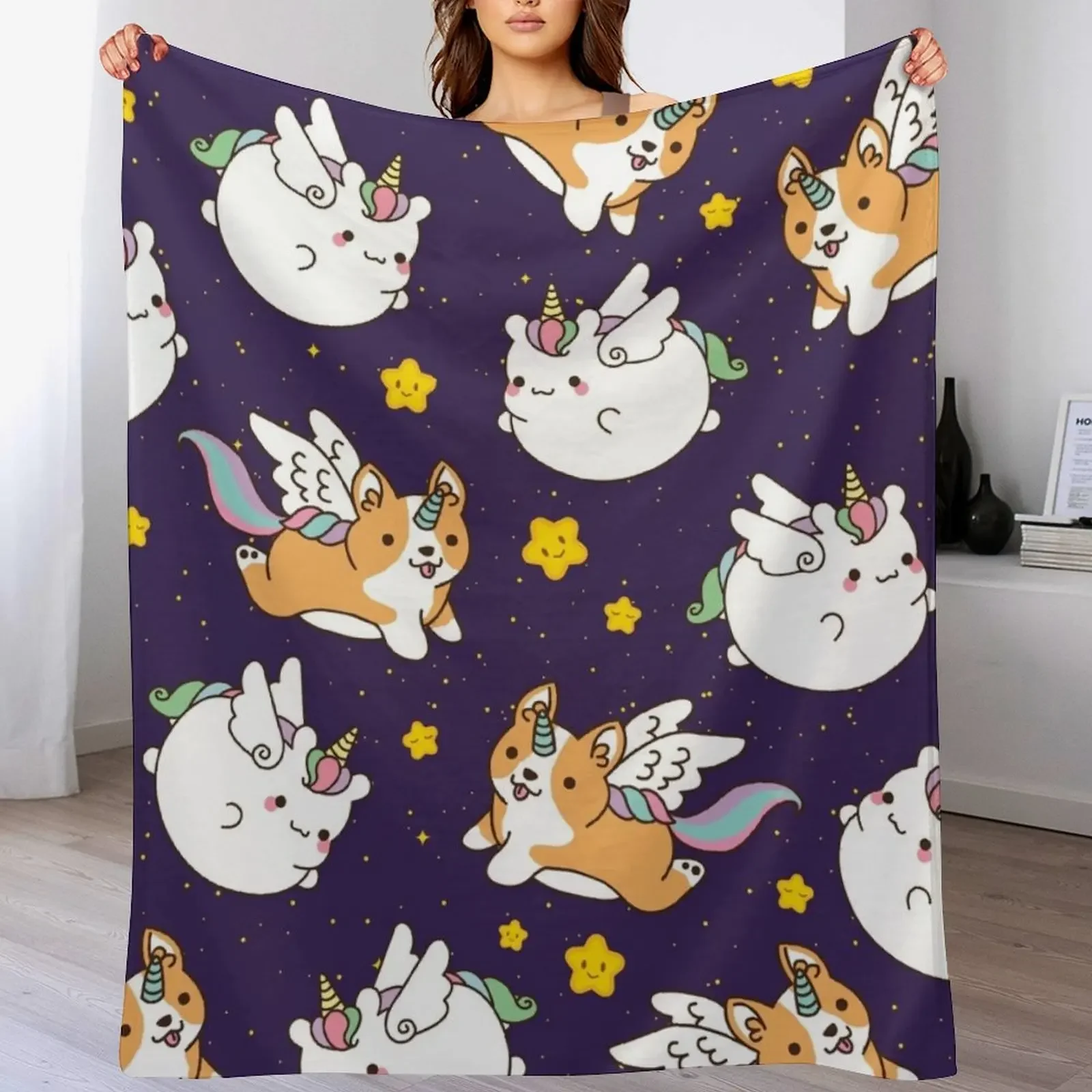 Unicorn and Corgi Unicorn Flying in the Sky Throw Blanket for sofa for babies For Sofa Thin Blankets Sofas Blankets
Unicorn and Corgi Unicorn Flying in the Sky Throw Blanket for sofa for babies For Sofa Thin Blankets Sofas Blankets