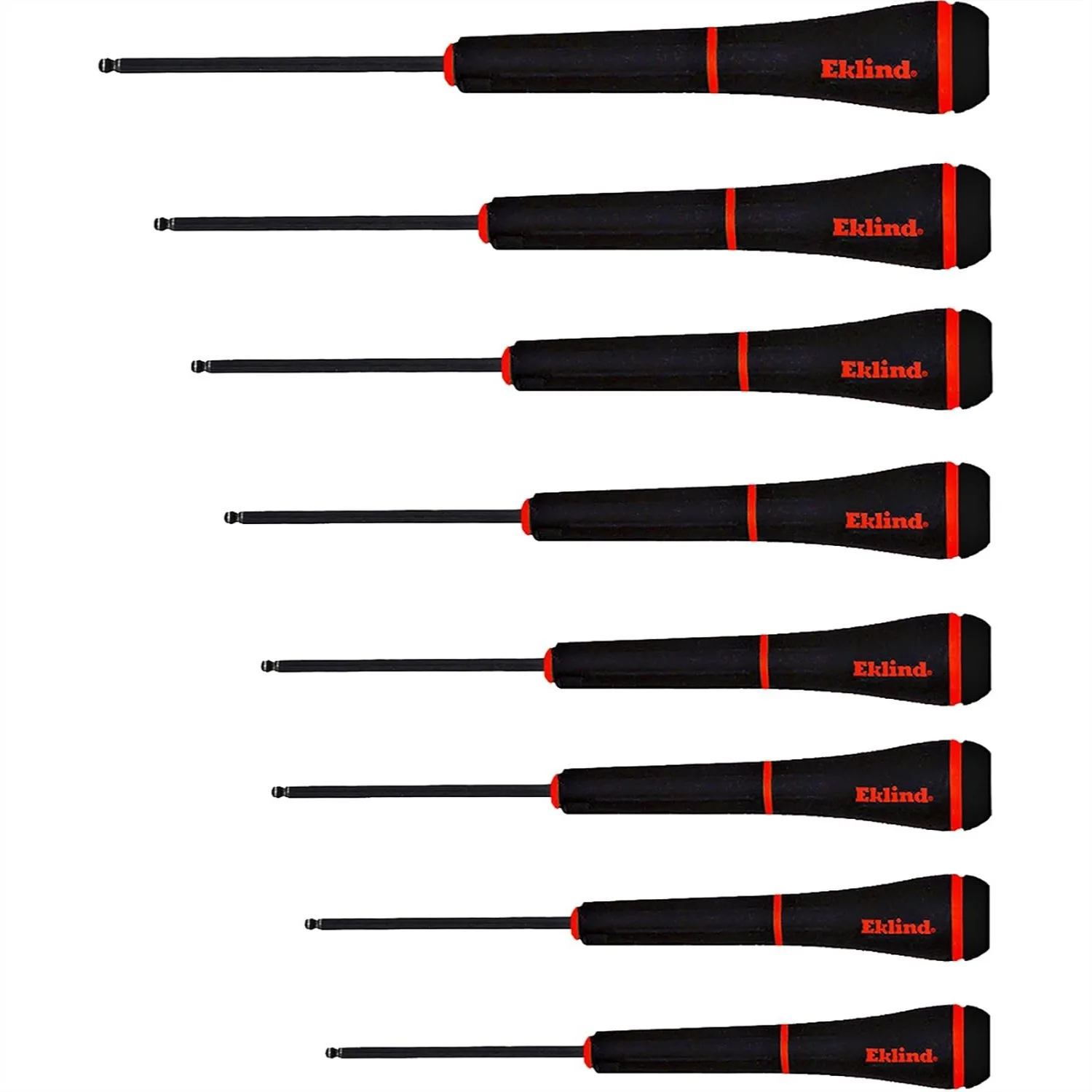 Ball-Hex Precision Screwdriver Set 8pc SAE Inch Sizes .050-5/32 with Cushion Grip Handle
Ball-Hex Precision Screwdriver Set 8pc SAE Inch Sizes .050-5/32 with Cushion Grip Handle
