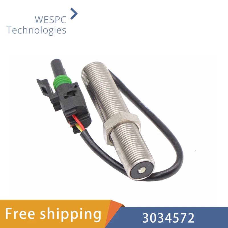 New 3034572 Generator Magnetic Pickup Speed Sensor MPU 80mm thread magnetic RPM Genset ohm Stainless Sensor
New 3034572 Generator Magnetic Pickup Speed Sensor MPU 80mm thread magnetic RPM Genset ohm Stainless Sensor