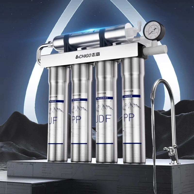 Очиститель UF для домашнего кухонного крана — мембрана 0,01 мкм, 99,99%, удаление бактерий, нулевая отходов, прямой напиток
Очиститель UF для домашнего кухонного крана — мембрана 0,01 мкм, 99,99%, удаление бактерий, нулевая отходов, прямой напиток