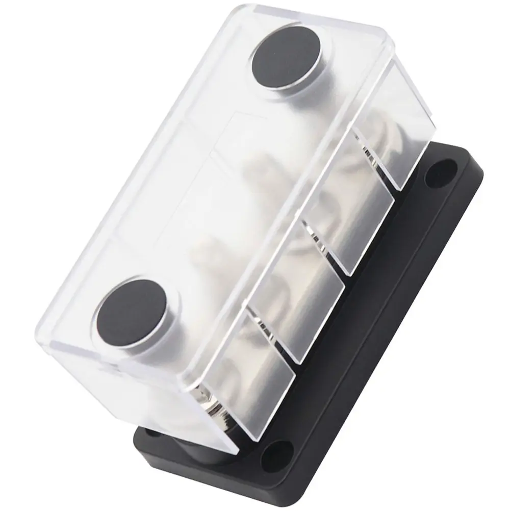 Terminal Bus Bar 300A Heavy Duty Car Terminal Strip Electrical Distribution Block for Marine Rv Truck Battery Power
Terminal Bus Bar 300A Heavy Duty Car Terminal Strip Electrical Distribution Block for Marine Rv Truck Battery Power