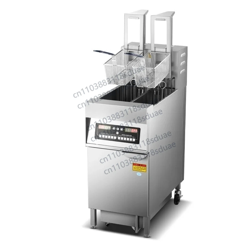 Deep FryerCommercial Kitchen Electric Fryer Warm Vertical Automatic Lifting Large Capacity Single Double Cylinder Intelligent Fr
Deep FryerCommercial Kitchen Electric Fryer Warm Vertical Automatic Lifting Large Capacity Single Double Cylinder Intelligent Fr