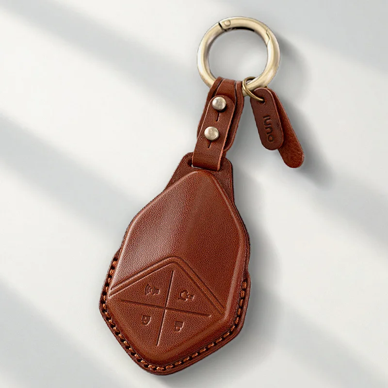 Genuine Leather Electric Vehicle Key Case for Changan S07 G318 SL03 L07 S05 S09 2026 2025 2024 Remote Key Shell Protective Cover
Genuine Leather Electric Vehicle Key Case for Changan S07 G318 SL03 L07 S05 S09 2026 2025 2024 Remote Key Shell Protective Cover
