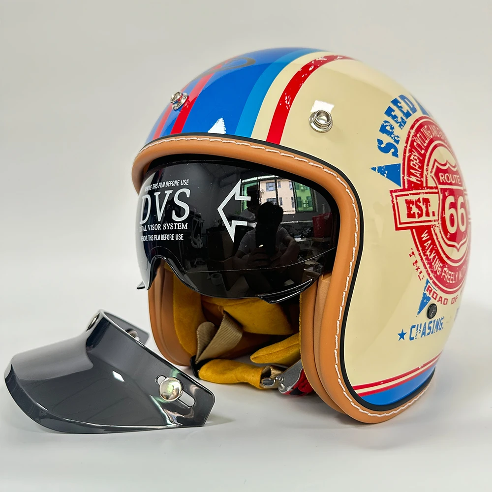 Motorcycle Helmet Open Face Moto Helmet Men Women Capacete De Moto ABS Material Motorcycle Equipments DOT Certification
Motorcycle Helmet Open Face Moto Helmet Men Women Capacete De Moto ABS Material Motorcycle Equipments DOT Certification