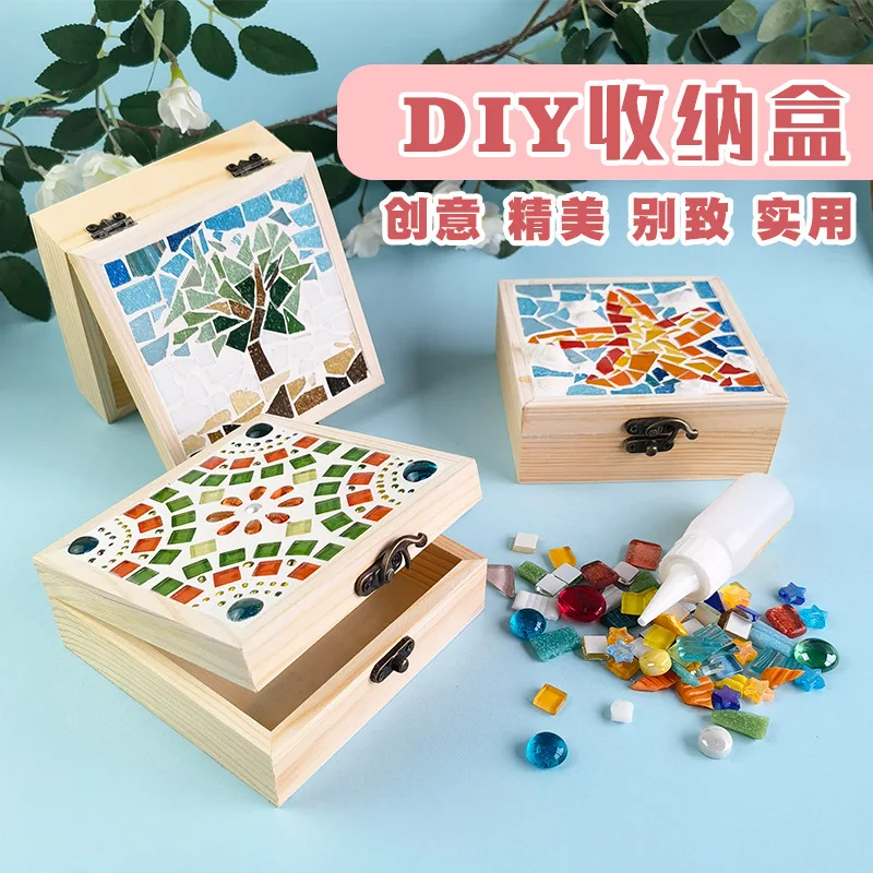 Storage Box Diy Material Bag Transparent Box Jewelry Box Handmade Material Mosaic Cream Glue Jewelry Holiday Birthday Gift
Storage Box Diy Material Bag Transparent Box Jewelry Box Handmade Material Mosaic Cream Glue Jewelry Holiday Birthday Gift