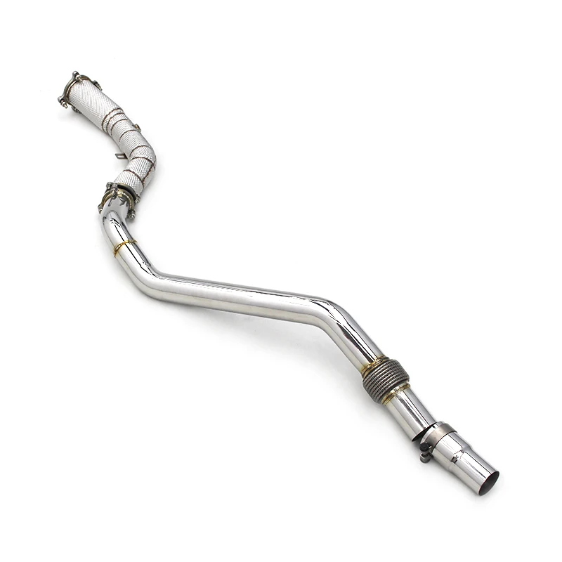 OBM Stainless Steel Exhaust Downpipe For Audi A4/A5 B8 1.8T/2.0T 2008-2017 Exhaust Header Exhaust Pipes Factory Direct Sales
OBM Stainless Steel Exhaust Downpipe For Audi A4/A5 B8 1.8T/2.0T 2008-2017 Exhaust Header Exhaust Pipes Factory Direct Sales