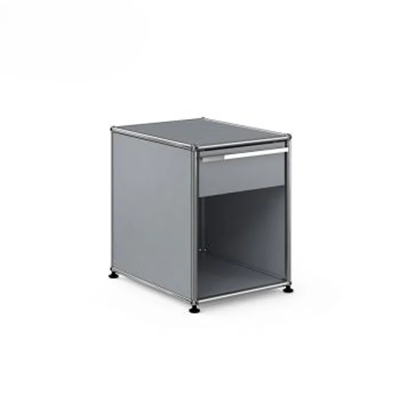 Module combination Simple modern shelf Bedroom metal retro high value fashion bedside table
Module combination Simple modern shelf Bedroom metal retro high value fashion bedside table