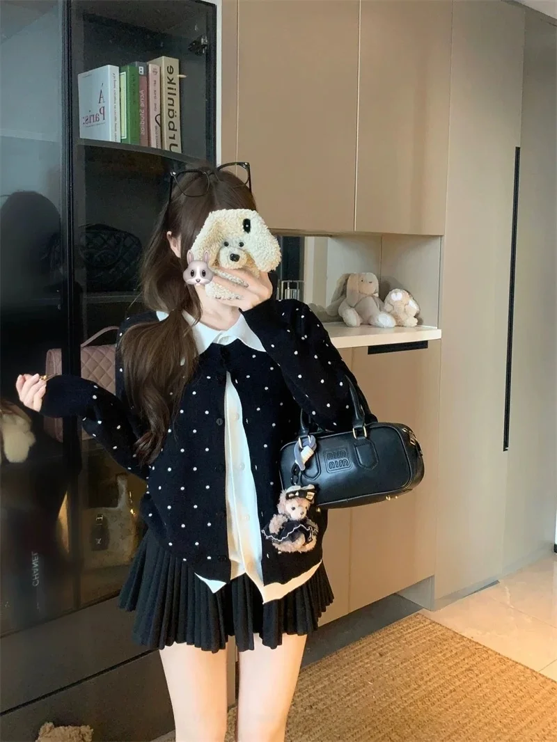 Свободный длинный вязаный свитер Sve, кардиган, женский корейский сле, осень-зима, новый уникальный искусственный двухсекционный топ для поездок на работу
Свободный длинный вязаный свитер Sve, кардиган, женский корейский сле, осень-зима, новый уникальный искусственный двухсекционный топ для поездок на работу