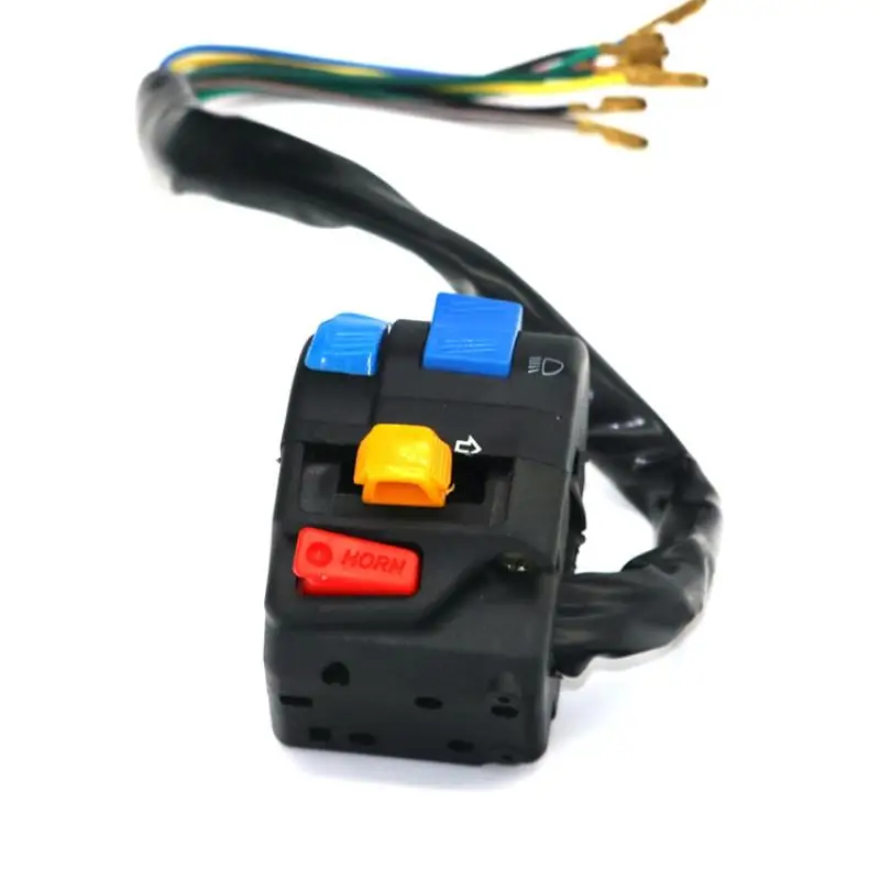ATV Off-road Vehicle Handlebar Motorcycle Five-function Switch Dirt Bike Multi-function Switches For Light Horn Indicator
ATV Off-road Vehicle Handlebar Motorcycle Five-function Switch Dirt Bike Multi-function Switches For Light Horn Indicator