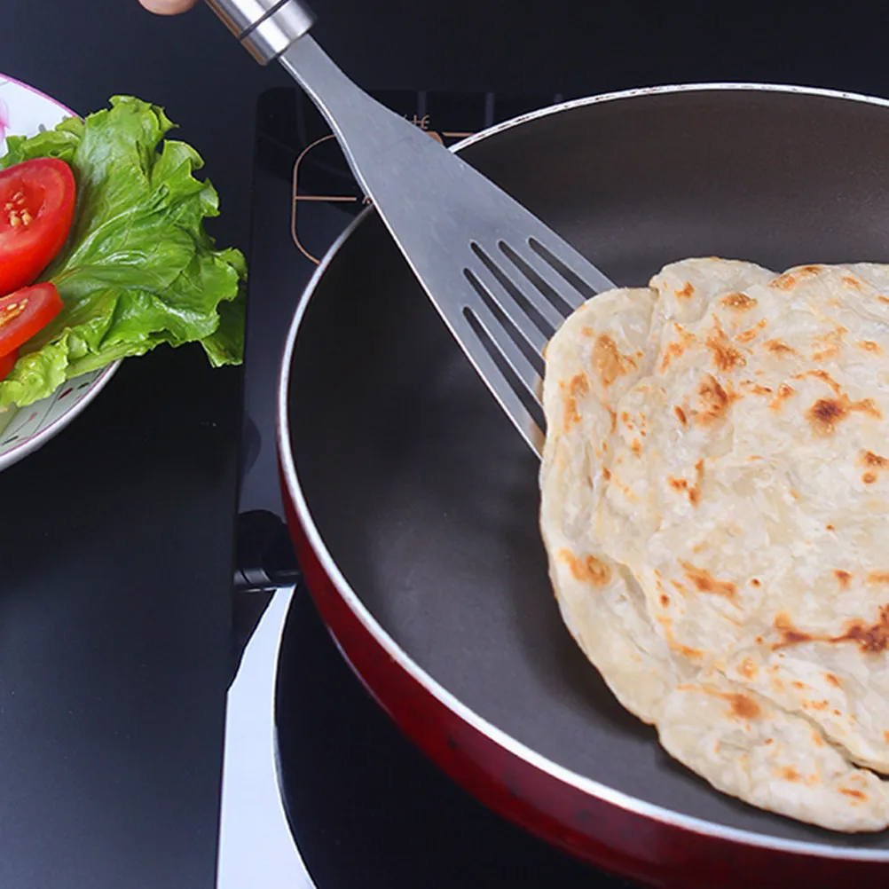 1Pcs Stainless Steel Slotted Fish Spatula for Fried Fish Steak Omelets Pancakes Burgers Draining Oil Non Stick Kitchen Gadget
1Pcs Stainless Steel Slotted Fish Spatula for Fried Fish Steak Omelets Pancakes Burgers Draining Oil Non Stick Kitchen Gadget