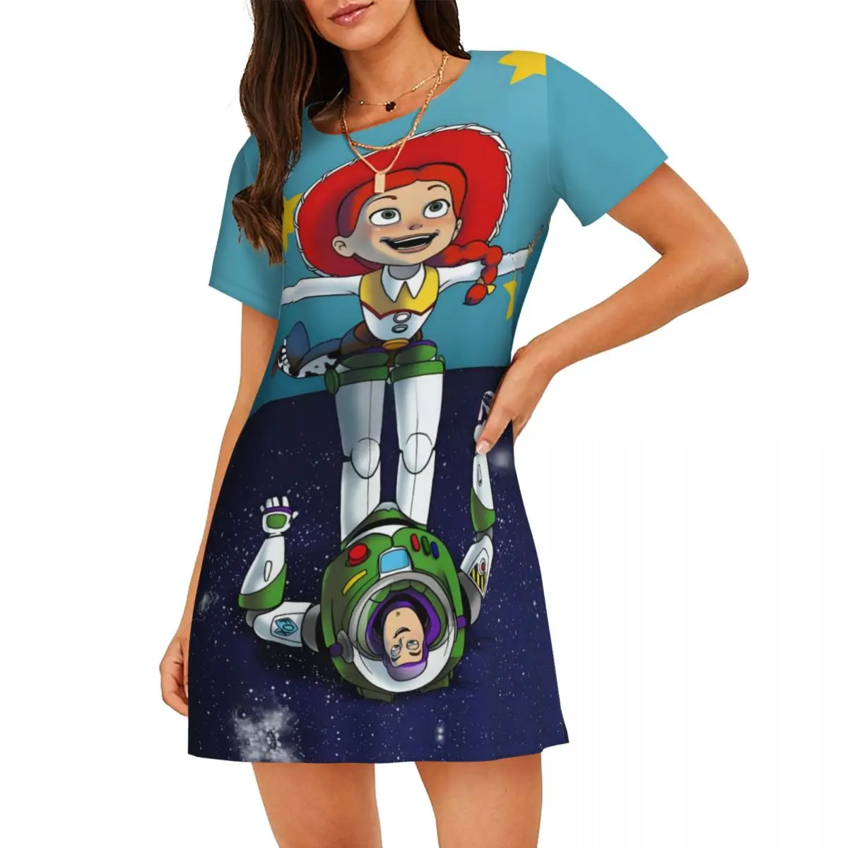 Custom Toy Stroy Sleepshirts For Sleeping Travels Loose Sleepdress Pajama Dress Soft Nightdress Sleepwear
Custom Toy Stroy Sleepshirts For Sleeping Travels Loose Sleepdress Pajama Dress Soft Nightdress Sleepwear
