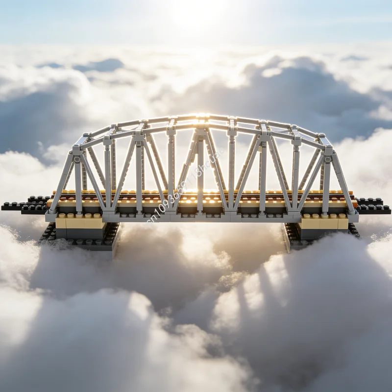 1483pcs MOC Train Railway Truss Bridge Model Building Blocks Toy Architecture DIY Christmas Gift Creative Idea Education
1483pcs MOC Train Railway Truss Bridge Model Building Blocks Toy Architecture DIY Christmas Gift Creative Idea Education