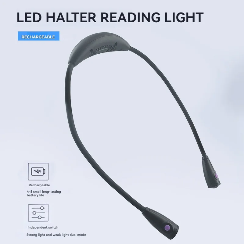 USB-Rechargeable Neck Light: Portable LED Book Lamp for Night Running, Eye-Caring Reading & Outdoor Study | Wearable Gadget
USB-Rechargeable Neck Light: Portable LED Book Lamp for Night Running, Eye-Caring Reading & Outdoor Study | Wearable Gadget