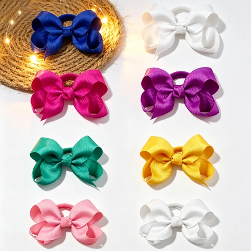 20Pcs 3inch Boutique Hair Bows Elastic Ties Kids Children Rubber Bands Ponytail Holders Hair Bands For Baby Girls Teens Toddlers
20Pcs 3inch Boutique Hair Bows Elastic Ties Kids Children Rubber Bands Ponytail Holders Hair Bands For Baby Girls Teens Toddlers