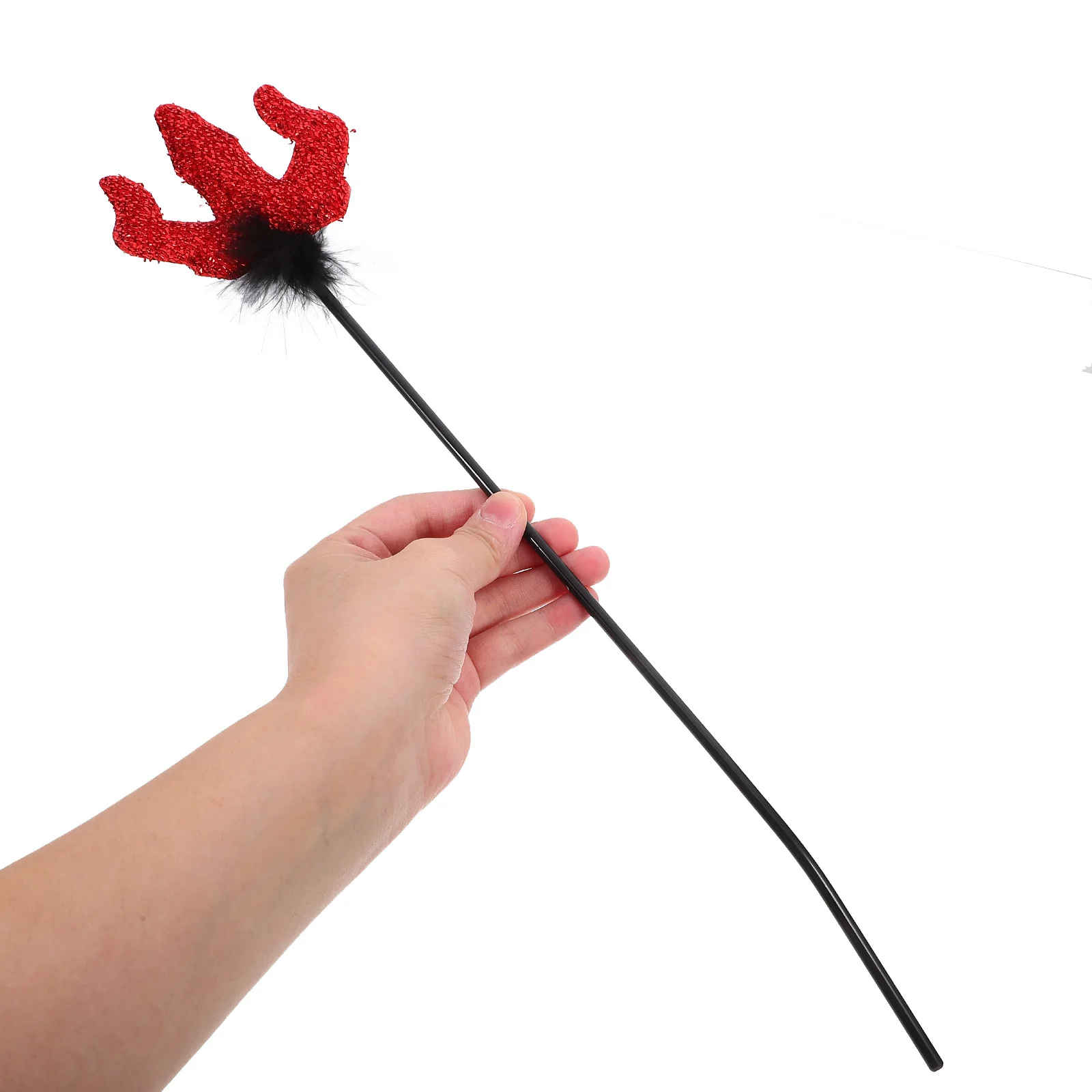Изысканная вилка дьявола на Хэллоуин, реквизит для косплея, пластиковый, легкий, прочный для вечеринок и сценических фонов, блестящая вилка
Изысканная вилка дьявола на Хэллоуин, реквизит для косплея, пластиковый, легкий, прочный для вечеринок и сценических фонов, блестящая вилка