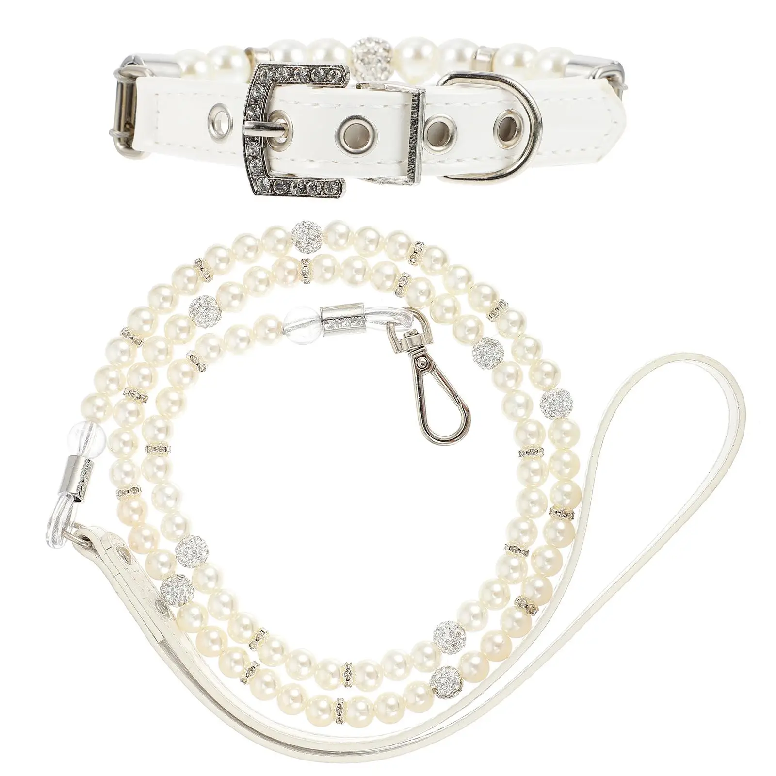 2 Pcs Pet Leash Adjustable Pearl Decorated Puppy Medium Safe Cat Chain Outdoor Walking Neckwear Pet
2 Pcs Pet Leash Adjustable Pearl Decorated Puppy Medium Safe Cat Chain Outdoor Walking Neckwear Pet