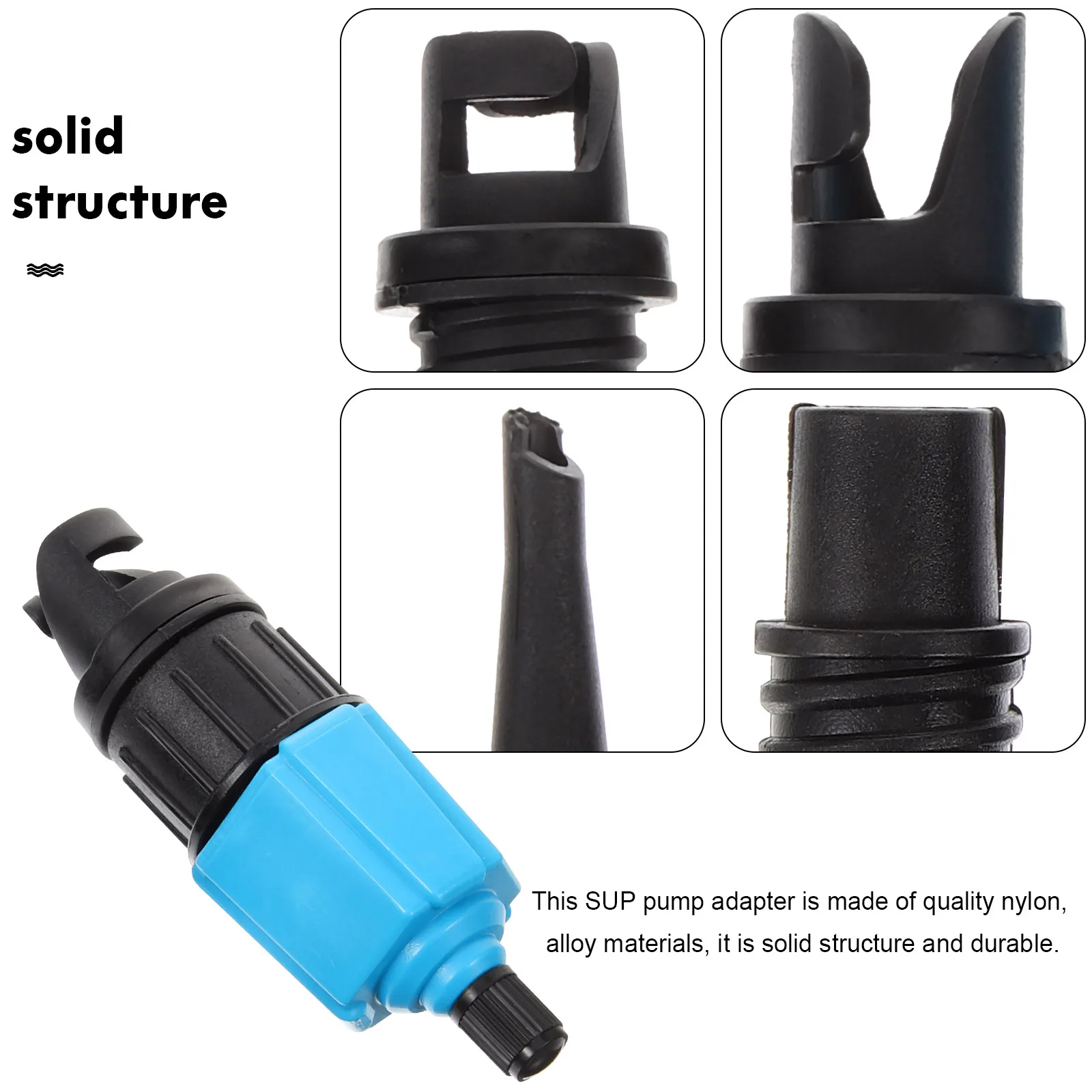 1 set 1 Set Adapter Nylon Alloy Paddle Board Attachment Air Pump Converter For Inflatable Boat Kayak Paddle Board Pump Adaptor 
1 set 1 Set Adapter Nylon Alloy Paddle Board Attachment Air Pump Converter For Inflatable Boat Kayak Paddle Board Pump Adaptor