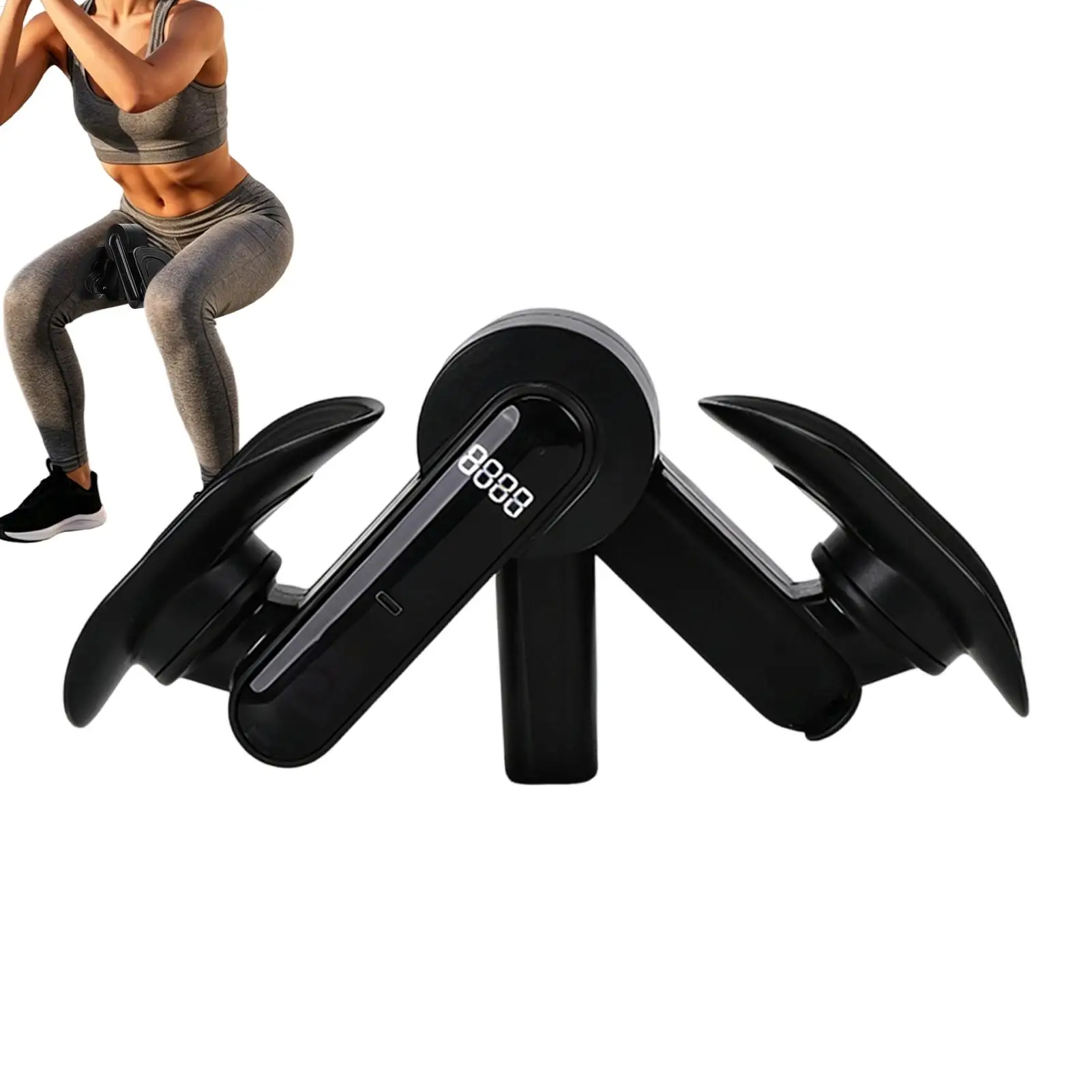 Thigh Trainer Leg Exerciser with Counter Pelvic Floor Muscle Trainer for Men Girls Mothers Beginners Professionals Home Gym
Thigh Trainer Leg Exerciser with Counter Pelvic Floor Muscle Trainer for Men Girls Mothers Beginners Professionals Home Gym