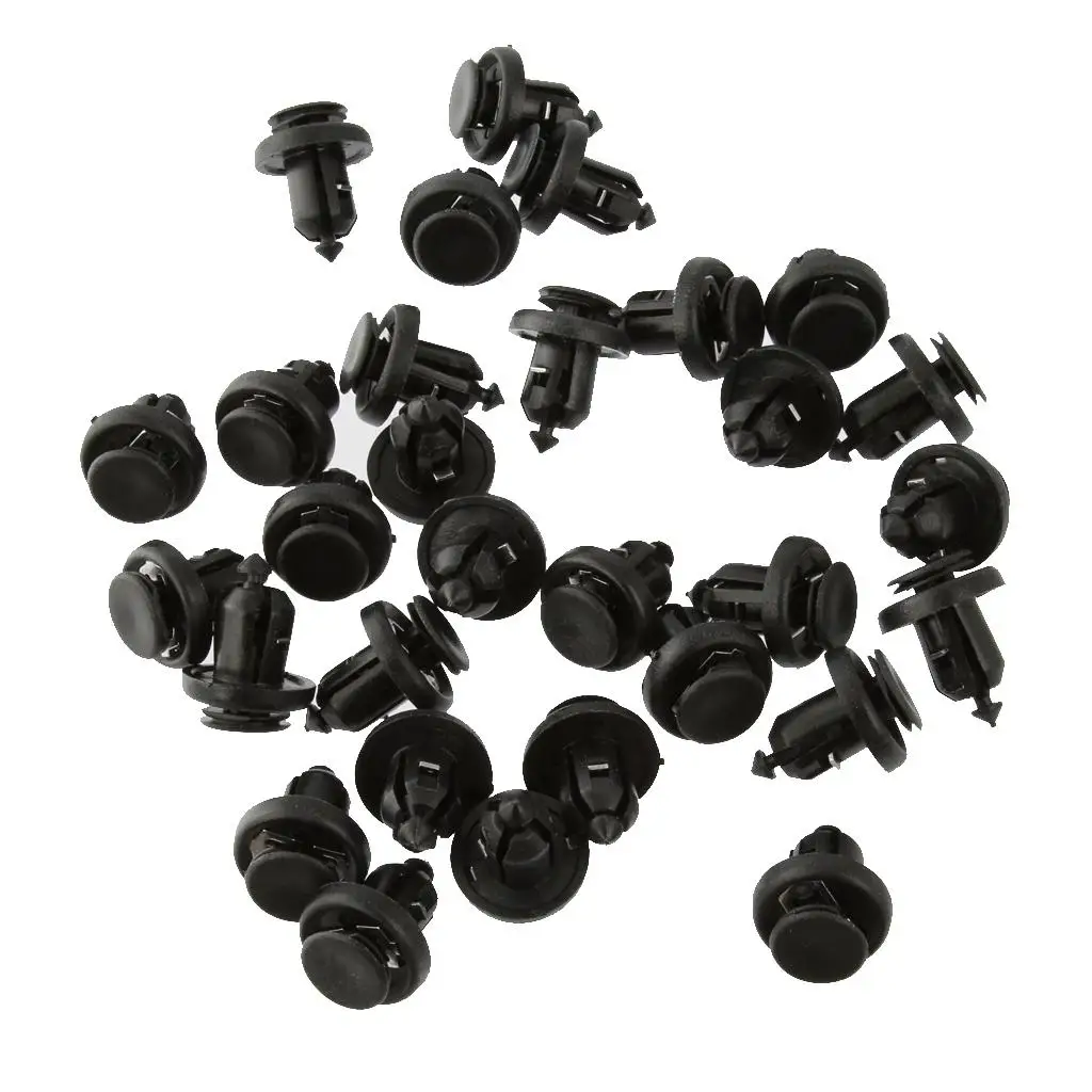 30x Push-Type Bumper Retrainer Clips Fasteners 91506-S9A-003 for Acura for Honda
30x Push-Type Bumper Retrainer Clips Fasteners 91506-S9A-003 for Acura for Honda