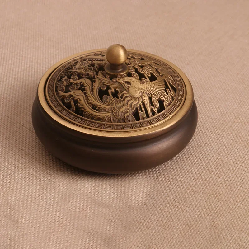Three Legged Incense Burner Pure Copper Household Retro Nostalgic Indoor Purification Air Aromatherapy Sandalwood Carving
Three Legged Incense Burner Pure Copper Household Retro Nostalgic Indoor Purification Air Aromatherapy Sandalwood Carving