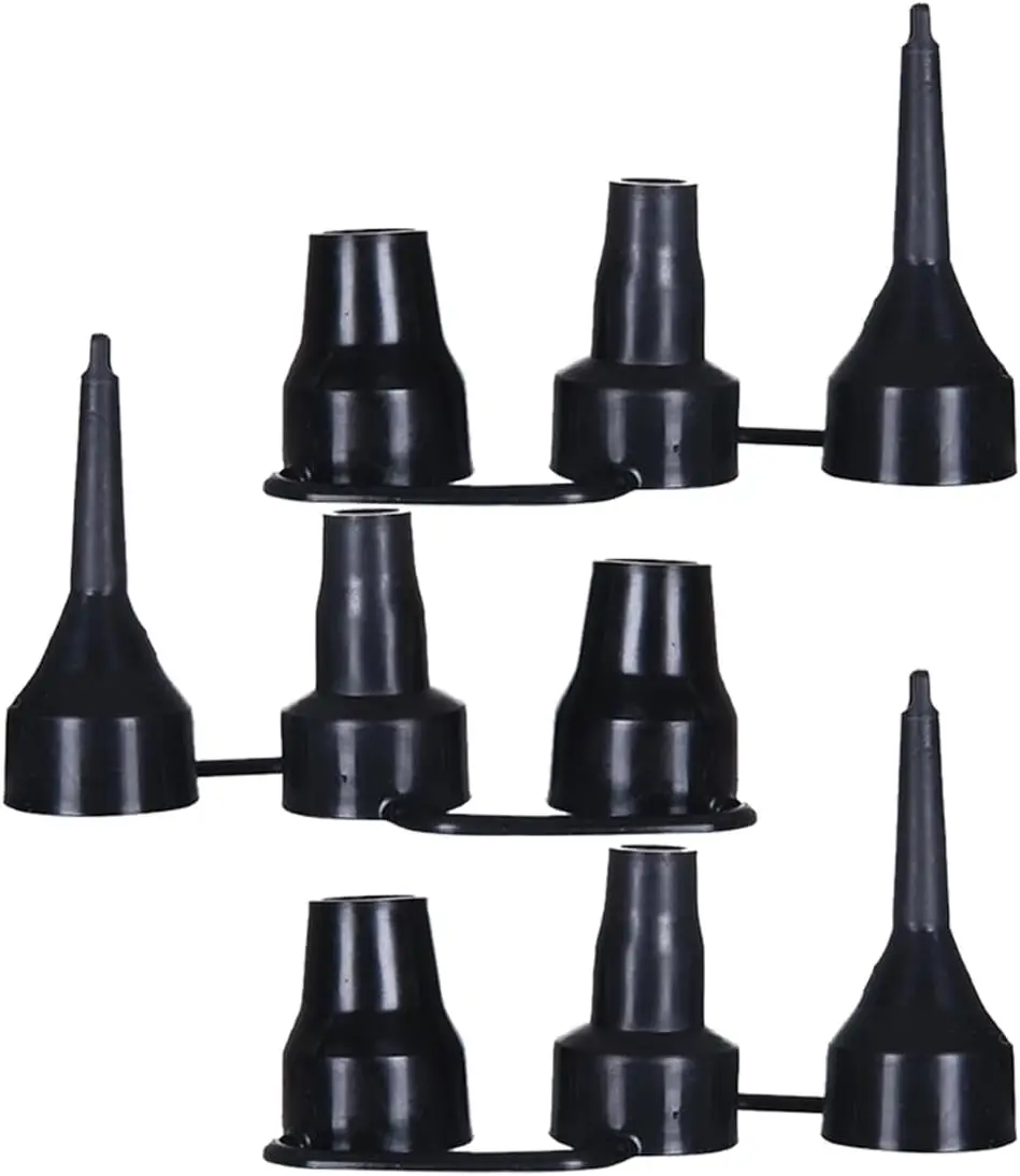 3-Pack Air Pump Nozzles, Inflatable Pump Adapters for Air Beds, Mattresses, and More
3-Pack Air Pump Nozzles, Inflatable Pump Adapters for Air Beds, Mattresses, and More