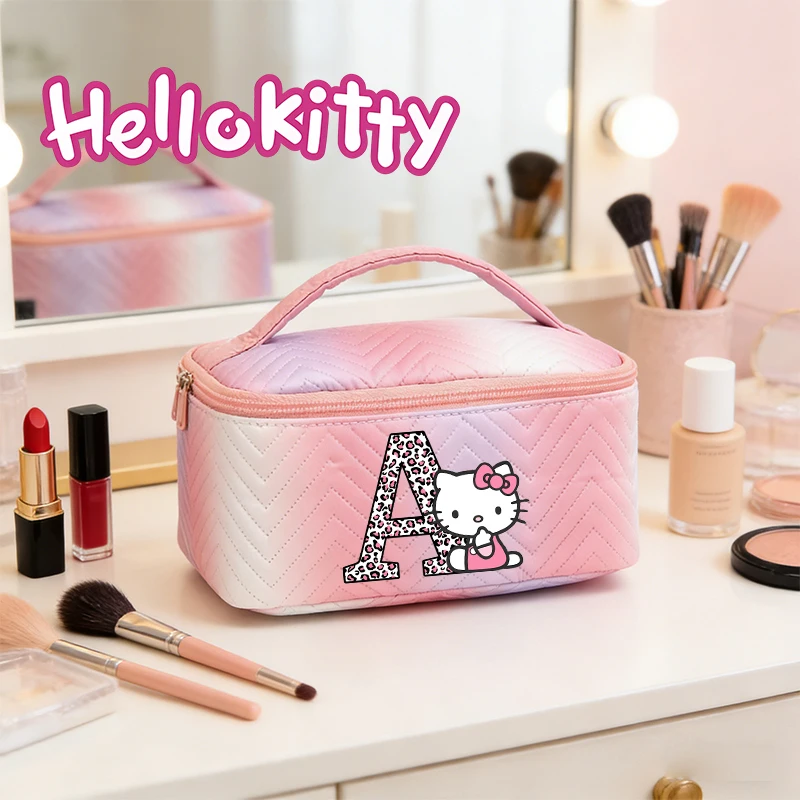 HelloKitty Sanrio Women Makeup Bag Cartoon KT Cat Portable Toiletry Bags Girl Kawaii Travel Large Capacity Storage Wash Bag Gift
HelloKitty Sanrio Women Makeup Bag Cartoon KT Cat Portable Toiletry Bags Girl Kawaii Travel Large Capacity Storage Wash Bag Gift