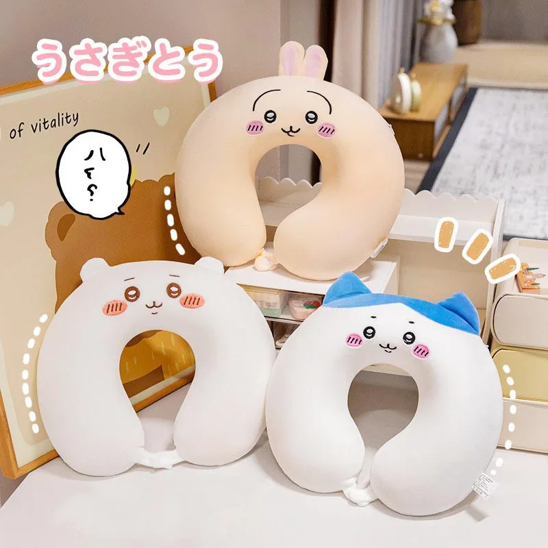 Милый мультфильм Kawaii Chiikawa Hachiware Usagi защита головы и шеи U-образная подушка портативная подушка офисная подушка
Милый мультфильм Kawaii Chiikawa Hachiware Usagi защита головы и шеи U-образная подушка портативная подушка офисная подушка