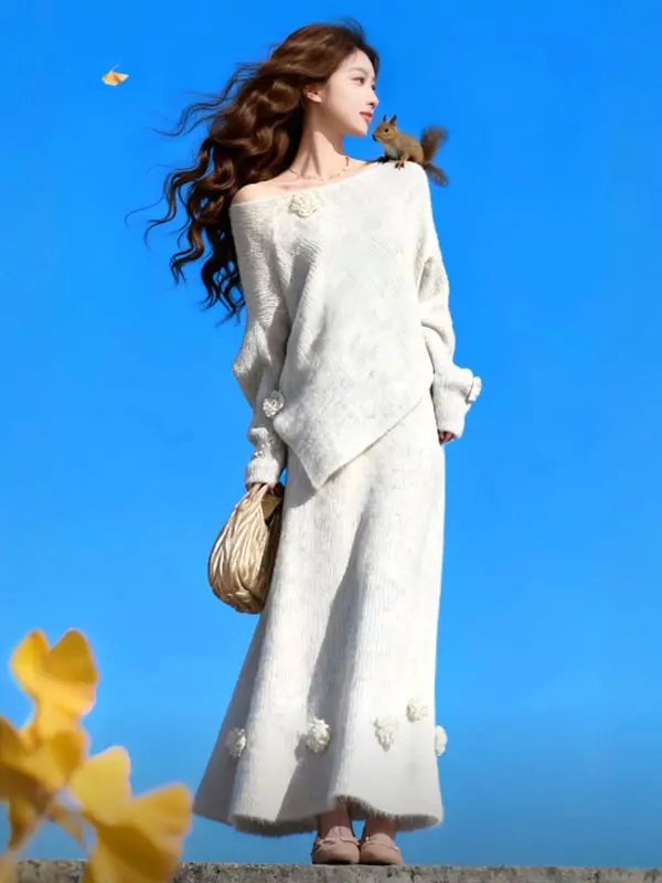 Уникальный вязаный комплект Laid-ba Sle: свитер и юбка с асимметричным дизайном – комфортный и модный двухсоставный ансамбль для создания молодежного образа
Уникальный вязаный комплект Laid-ba Sle: свитер и юбка с асимметричным дизайном – комфортный и модный двухсоставный ансамбль для создания молодежного образа