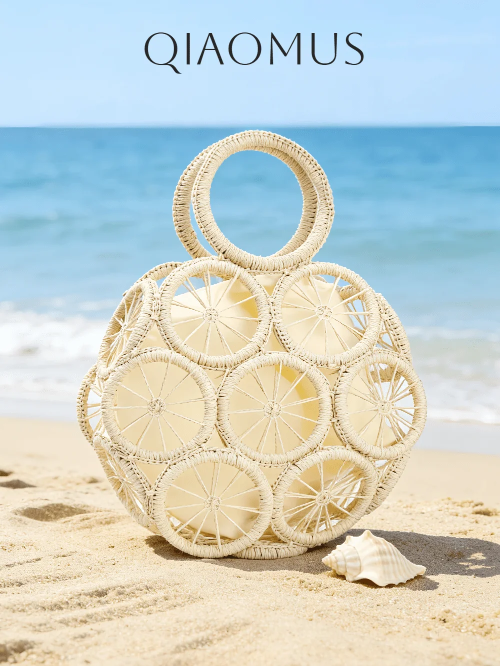 Large Woven Straw Beach Bag For Women — Boho Summer Hobo Tote, Lightweight & Spacious Vacation Accessory
Large Woven Straw Beach Bag For Women — Boho Summer Hobo Tote, Lightweight & Spacious Vacation Accessory