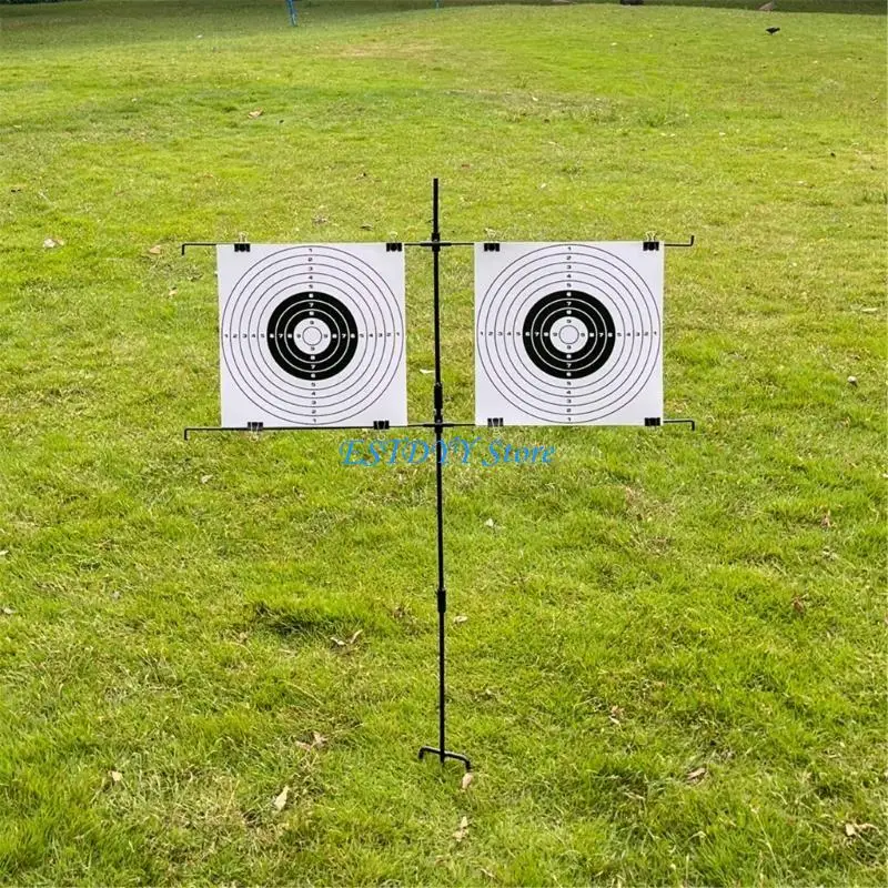 G6DE Adjustable Targets Stand for Shoot Ranges with 8 Clip, Rust Resistant Targets Frame for Indoor Outdoor Targets Practice
G6DE Adjustable Targets Stand for Shoot Ranges with 8 Clip, Rust Resistant Targets Frame for Indoor Outdoor Targets Practice