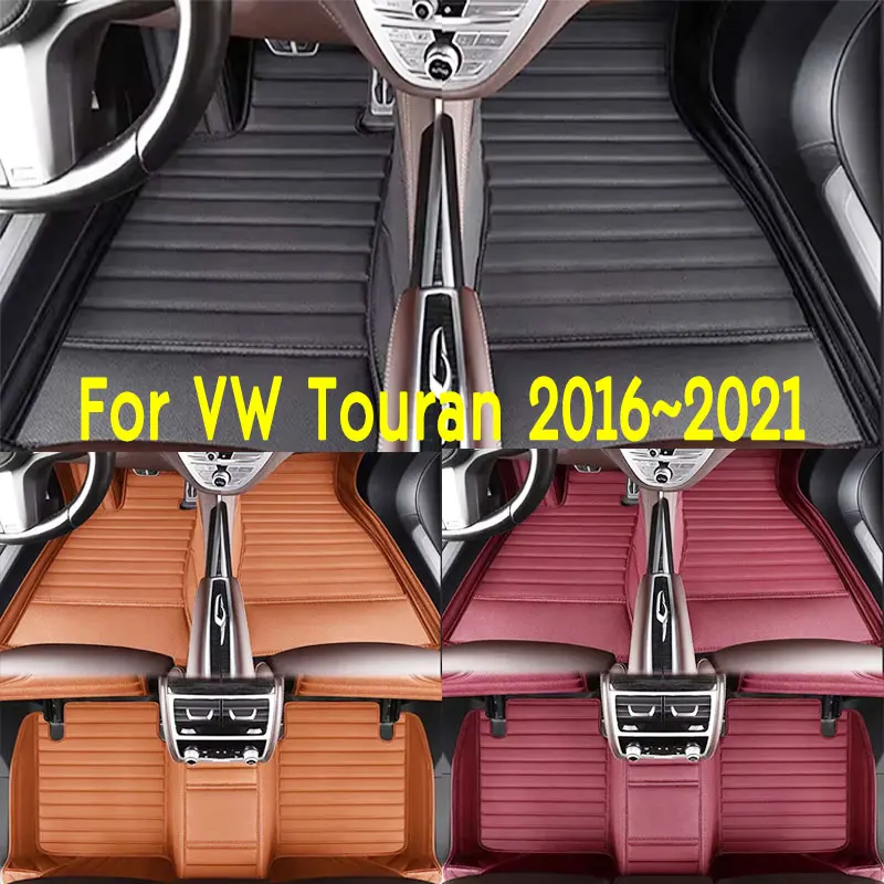 Car Floor Mats Suitable for VW Touran 2016~2021 Anti slip and wear-resistant PU leather car interior mat
Car Floor Mats Suitable for VW Touran 2016~2021 Anti slip and wear-resistant PU leather car interior mat