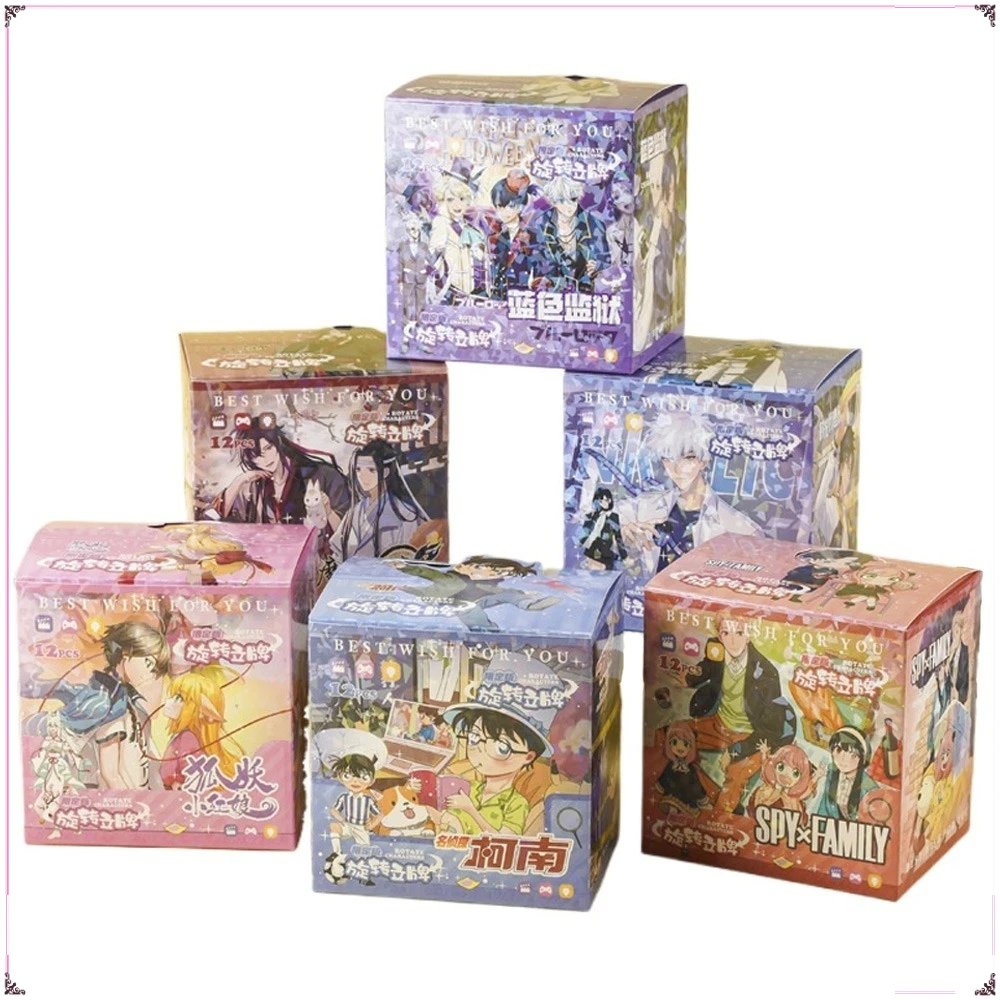 Popular Cartoon Anime Peripheral Characters Acrylic Rotating Stand Model Desktop Decorative Ornaments Exquisite Gifts for Kids
Popular Cartoon Anime Peripheral Characters Acrylic Rotating Stand Model Desktop Decorative Ornaments Exquisite Gifts for Kids
