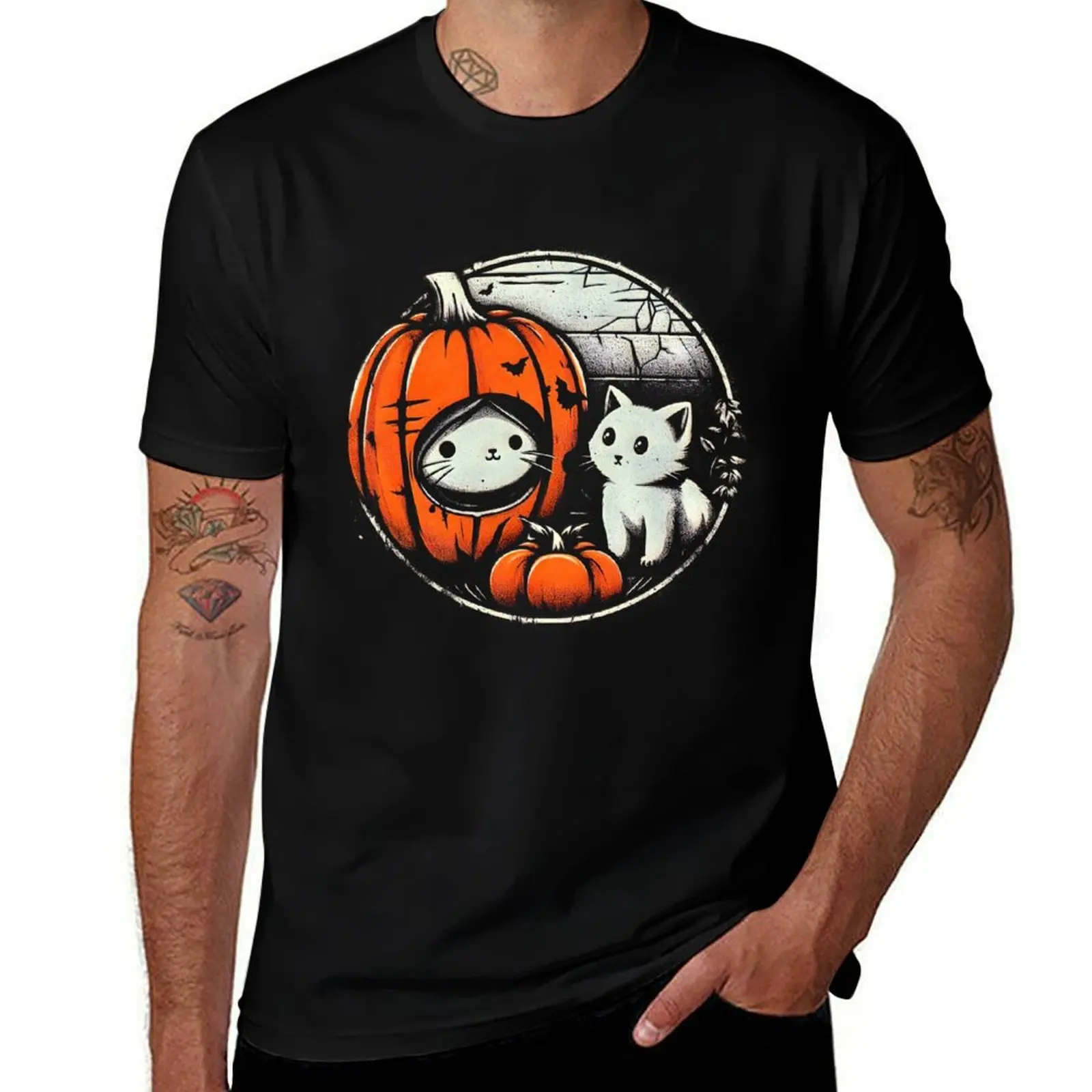 Retro Black Cat Halloween Pumpkin Costume For Women Men Kids T-Shirt t shirts for man graphic vintage T-Shirt
Retro Black Cat Halloween Pumpkin Costume For Women Men Kids T-Shirt t shirts for man graphic vintage T-Shirt
