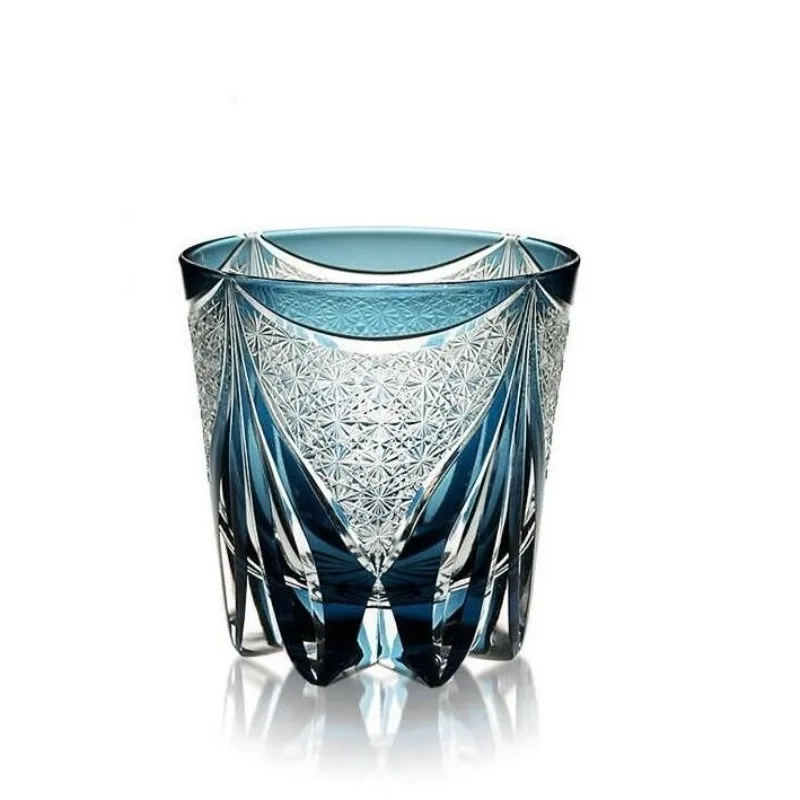 Sanctuary blue ice crystal glass wine glass high value engraved glass high value
Sanctuary blue ice crystal glass wine glass high value engraved glass high value