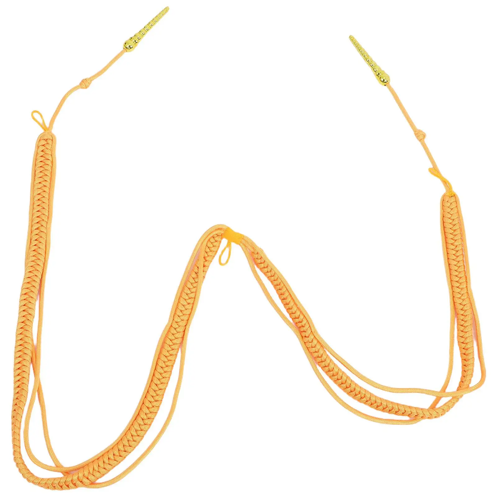 Golden Aiguillette Cord Belt Braided Shoulder Epaulets for Clothing Men Yellow Pendant Long Style Stage Performance Formal
Golden Aiguillette Cord Belt Braided Shoulder Epaulets for Clothing Men Yellow Pendant Long Style Stage Performance Formal