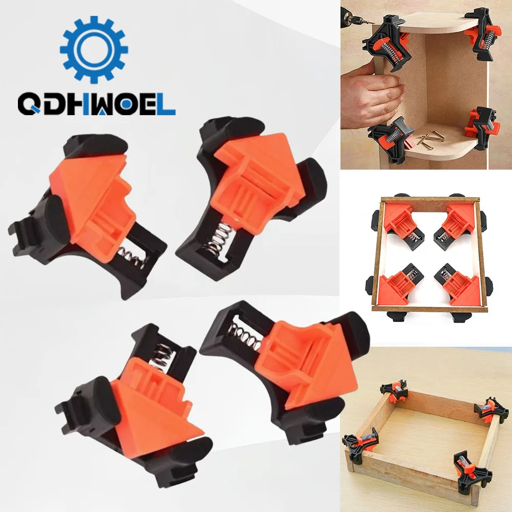 QDHWOEL 4 шт. угловые фиксаторы, регулируемые зажимы для сварки, сверления, монтажа шкафов и деревообработки
QDHWOEL 4 шт. угловые фиксаторы, регулируемые зажимы для сварки, сверления, монтажа шкафов и деревообработки