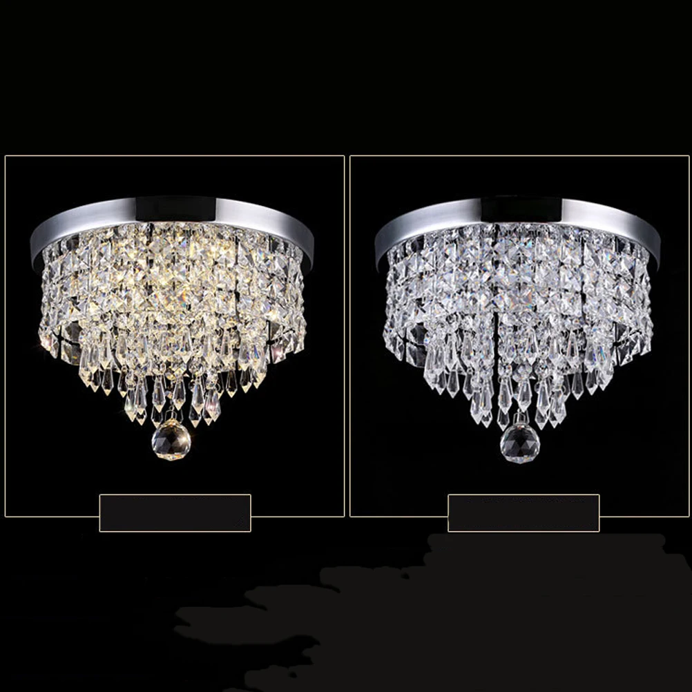 Modern Simplicity Crystal LED Ceiling Lamp White Golden Light Panel 15W 20cm High Cri Energy Saving Bedroom Living Room
Modern Simplicity Crystal LED Ceiling Lamp White Golden Light Panel 15W 20cm High Cri Energy Saving Bedroom Living Room