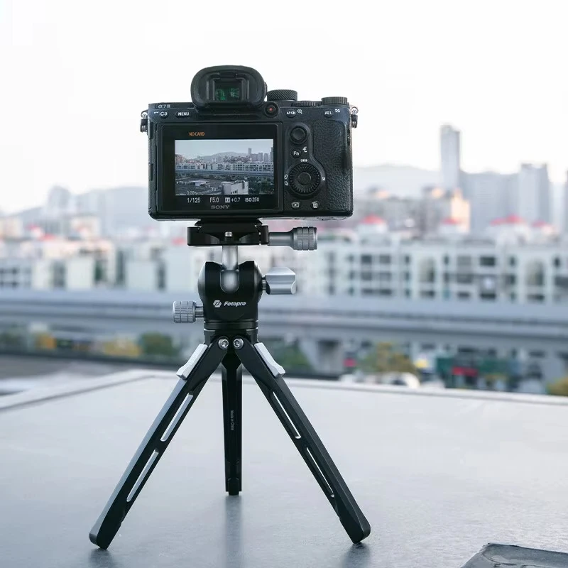 Fotopro Artpod Tabletop Macro Tripod, Universal Portable Travel Tripod Stand for DSLR, Mirrorless Cameras & Smartphones
Fotopro Artpod Tabletop Macro Tripod, Universal Portable Travel Tripod Stand for DSLR, Mirrorless Cameras & Smartphones