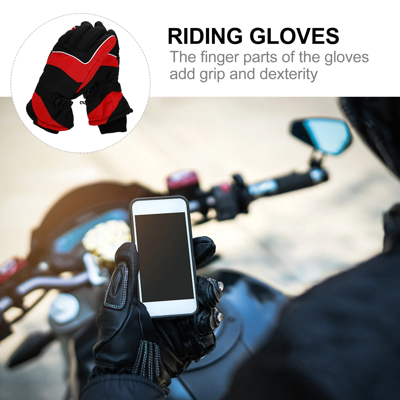 1Pair Winter Cycling Gloves Windproof Waterproof Outdoor Waterproof Warm Skiing Anti-Skid Gloves Motorbike Use
1Pair Winter Cycling Gloves Windproof Waterproof Outdoor Waterproof Warm Skiing Anti-Skid Gloves Motorbike Use