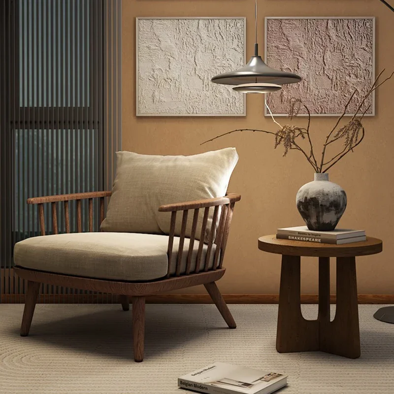 Living Room Fabric Casual Nordic Single Sofa Lazy Modern Balcony Solid Wood Nordic Style Recliner Muebles Para Hogar Furniture
Living Room Fabric Casual Nordic Single Sofa Lazy Modern Balcony Solid Wood Nordic Style Recliner Muebles Para Hogar Furniture