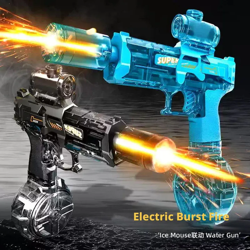 Electric Water Guns, Powerful Jets, Automatic Water Suction Water Blasters, Summer Outdoor Beach Toy for Kids Gift
Electric Water Guns, Powerful Jets, Automatic Water Suction Water Blasters, Summer Outdoor Beach Toy for Kids Gift