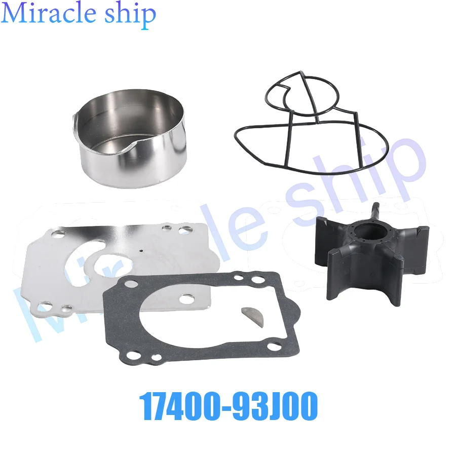 Ремкомплект водяного насоса 17400-93J00 17400-93J01 17400-93J02 для подвесных моторов Suzuki 200HP 225HP 250HP DF200 DF225 DF250
Ремкомплект водяного насоса 17400-93J00 17400-93J01 17400-93J02 для подвесных моторов Suzuki 200HP 225HP 250HP DF200 DF225 DF250