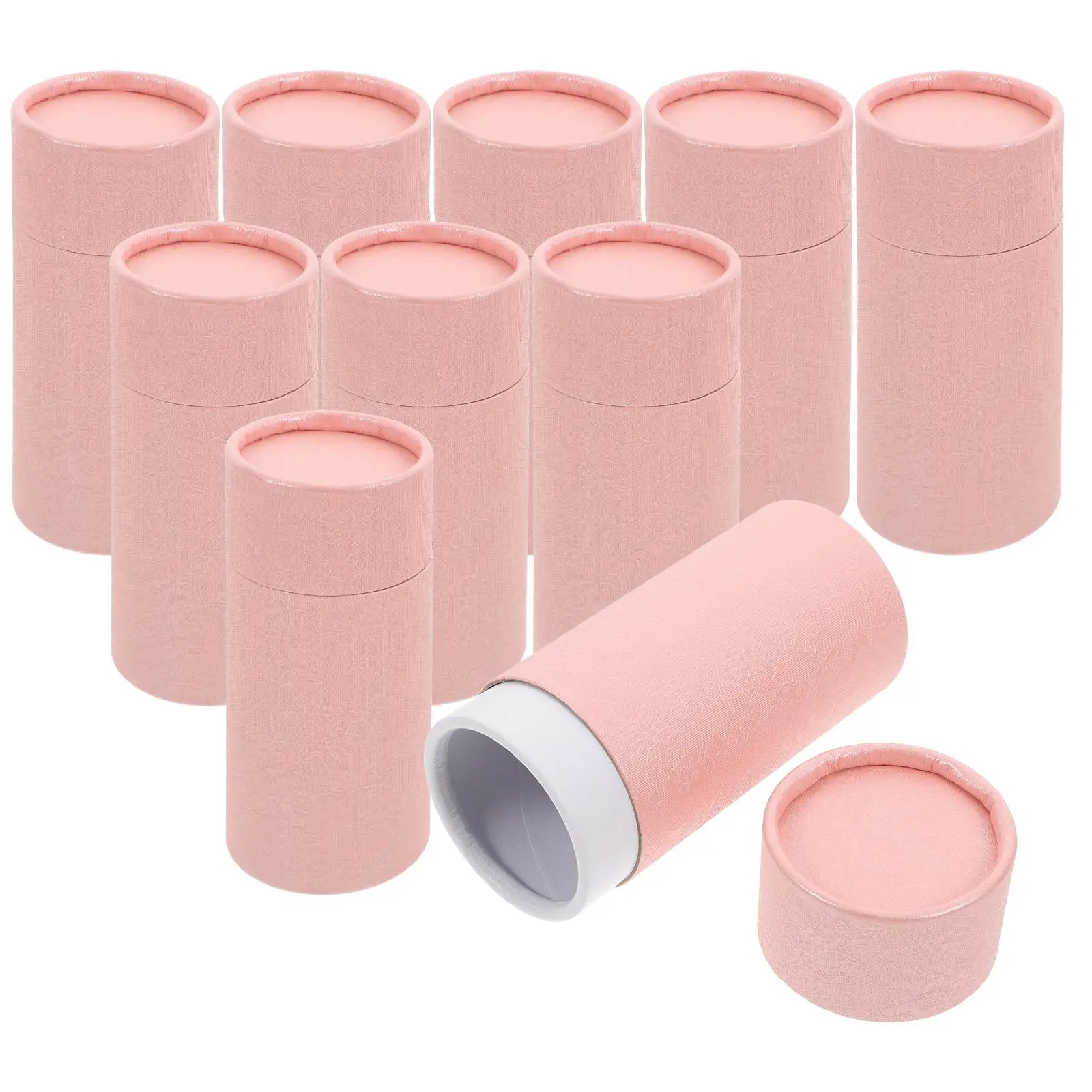 10 Pcs Essential Oil Bottle Paper Tube Packaging Box Small Round Cardboard Cylindrical Tubes with Lids for Tea Gifts Packing
10 Pcs Essential Oil Bottle Paper Tube Packaging Box Small Round Cardboard Cylindrical Tubes with Lids for Tea Gifts Packing