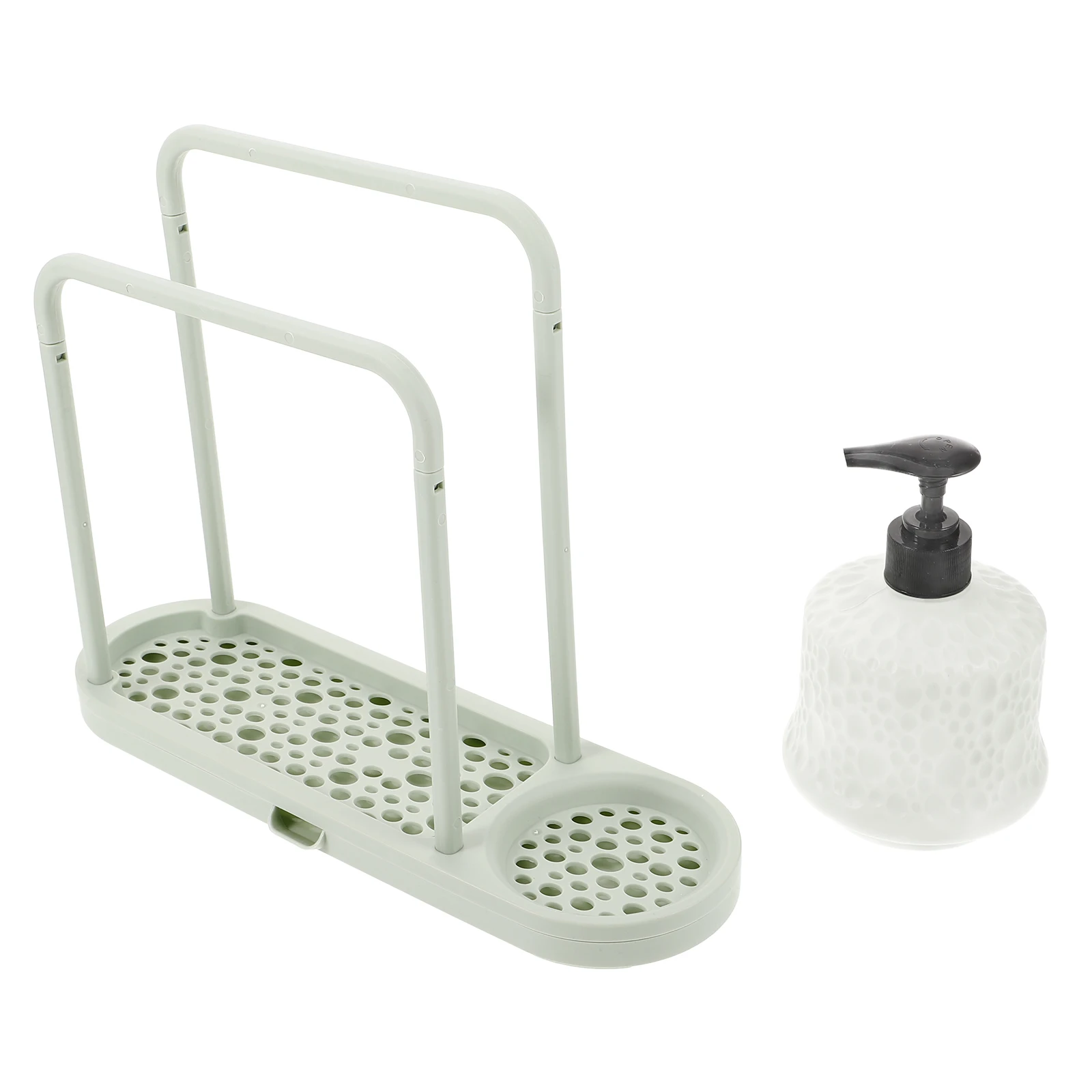 Drain Rack Racks Extra Dish Multifunctional Storage with Clip Draining Holder Sponge Sink Organizer for Kitchen Automatic
Drain Rack Racks Extra Dish Multifunctional Storage with Clip Draining Holder Sponge Sink Organizer for Kitchen Automatic