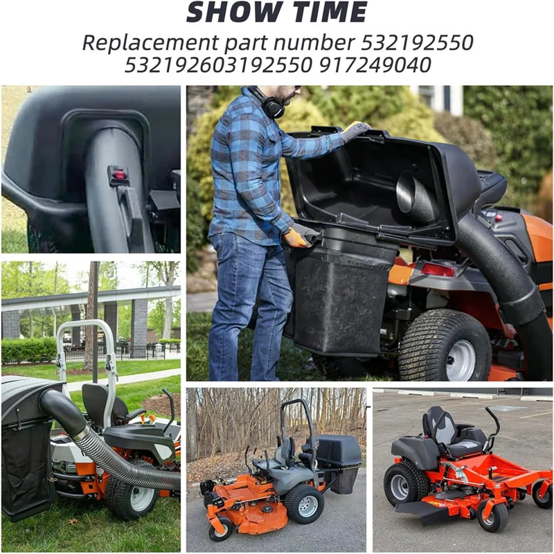 AT19-532192550 For Husqvarna 48" 54" Grass Catcher For Husqvarna 192550 917249040 / Craftsman 354 SLG 966529102 968999515
AT19-532192550 For Husqvarna 48" 54" Grass Catcher For Husqvarna 192550 917249040 / Craftsman 354 SLG 966529102 968999515